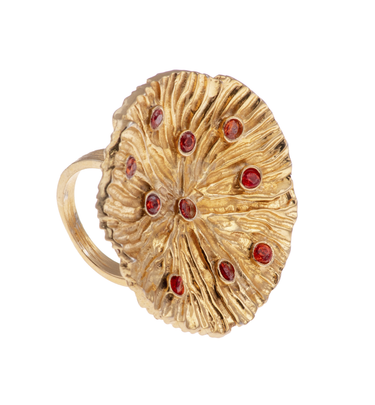 Anillo Medusa Dorado